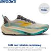 imageBrooks Mens Ghost Trail Versatile OffRoad Running Shoe for Rugged TerrainBleached SandRabbitBluefish