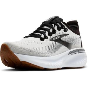 imageBrooks Mens Adrenaline GTS 25 Supportive Running ampamp Walking ShoeWhiteBlackWhite