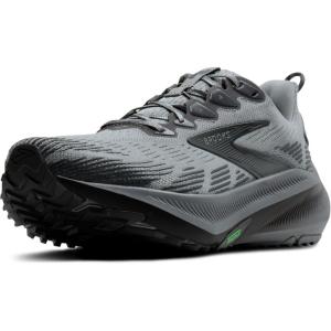 imageBrooks Mens Ghost Trail Versatile OffRoad Running Shoe for Rugged TerrainGrayGrayBlackened Pearl