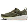 imageBrooks Mens Glycerin Gts 22 SneakerDusty OliveTeaOrange