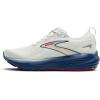 imageBrooks Mens Glycerin Gts 22 SneakerGrayNavy PeonyFiery Red