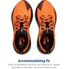 imageBrooks Mens Glycerin Gts 22 SneakerOrangeBlack