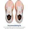 imageBrooks Mens Glycerin Gts 22 SneakerWhiteOrangeGreen Blue Slate