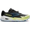 imageBrooks Mens Catamount 4 Speed Trail Running ShoeBlackLimeBlue