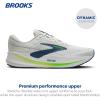 imageBrooks Mens Revel Max Neutral Running ampamp Walking ShoeWhiteMoonlightGreen Gecko