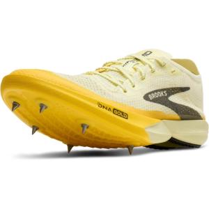 imageBrooks Hyperion Elite MD 2 Track Spikes Unisex Racing Shoes for 400m1500m Dual Plate Design 6Pin Spike Plate ampamp Competition Approved