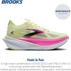 imageBrooks Womens Hyperion Max 3 Neutral Running ShoeLuminaryCyber PinkBlack