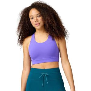 imageBrooks Womens Luxe Pocket Bra Supportive Sports Bra with Pocket for Training Workouts ampamp RunningViolet