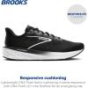 imageBrooks Womens Launch 12 Neutral Running ShoeBlackGreyWhite
