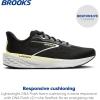 imageBrooks Womens Launch 12 Neutral Running ShoeBlackLuminaryOyster