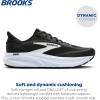 image:imageBrooks Womens Ghost 18 Neutral Running amp Walking ShoeBlackGreyWhite