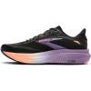 image:imageBrooks Womens Ghost 18 Neutral Running amp Walking ShoeBlackMulled GrapePeach