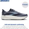 image:imageBrooks Womens Ghost 18 Neutral Running amp Walking ShoeNavyRain WashedCoconut