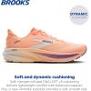 image:imageBrooks Womens Ghost 18 Neutral Running amp Walking ShoePeachGrapeCoconut