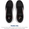 image:imageBrooks Womens Ghost Max 3 Neutral Running amp Walking ShoeBlackBlackRose Gold