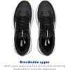 image:imageBrooks Mens Defyance Max Neutral Running amp Walking ShoeBlackGreySilver