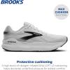 image:imageBrooks Mens Defyance Max Neutral Running amp Walking ShoeBright WhiteOysterBlack