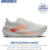 image:imageBrooks Womens Glycerin Max 2 Neutral Running amp Walking ShoeWhiteCoralPeach