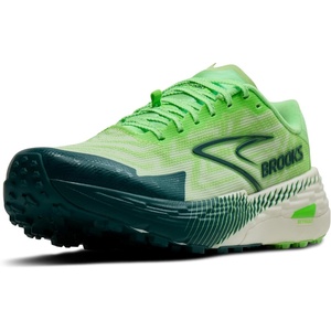 image:imageBrooks Mens Catamount 4 Speed Trail Running ShoeGreen Green Gecko Atlantic De