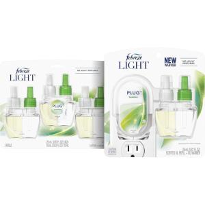 imageFebreze PLUG Bamboo Starter Kit ampamp 4 87 fl oz Refills1 Count Pack of 1
