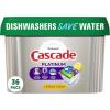 imageCascade Platinum Dishwasher Pods Dishwasher Detergent Actionpacs Fresh 62 Count36 Count Pack of 1