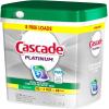 imageCascade Platinum Dishwasher Pods Dishwasher Detergent Actionpacs Fresh 62 Count88 Count Pack of 1