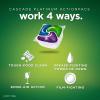 imageCascade Platinum Dishwasher Pods Dishwasher Detergent Actionpacs Fresh 62 Count92 Count Pack of 1