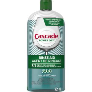 imageCascade Platinum Power Dry Dishwasher Rinse Aid 305 fl oz3063 Fl Oz Pack of 1