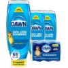 imageDawn Dish Soap Squeeze Bottle EZSqueeze Dawn Dishwashing Liquid Dawn Dish Soap Liquid Dish Washing Liquid  NonScratch Sponges for Dishes Original Includes 3x22oz Bottles  2 Sponges
