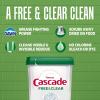 imageCascade Free ampamp Clear Dishwasher Pods Dishwasher Detergent Dish Detergent Soap Lemon Essence 47 Count