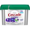 imageCascade Platinum Dishwasher Pods Dishwasher Detergent Dish Detergent Soap Fresh 34 count