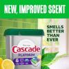 imageCascade Platinum Dishwasher Pods Dishwasher Detergent Dish Detergent Soap Lemon 59 Count
