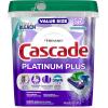 imageCascade Platinum Plus Dishwasher Pods Dishwasher Detergent Dish Detergent Soap Mountain 57 Count