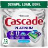 imageCascade Platinum Dishwasher Pods Dishwasher Detergent Dish Detergent Soap Fresh 12 count