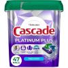 imageCascade Platinum Plus Dishwasher Pods Dishwasher Detergent Dish Detergent Soap Fresh 47 Count