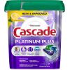 imageCascade Platinum Plus Dishwasher Pods Dishwasher Detergent Dish Detergent Soap Lemon 47 Count