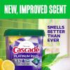 imageCascade Platinum Plus Dishwasher Pods Dishwasher Detergent Dish Detergent Soap Lemon 47 Count