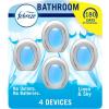 imageFebreze Bathroom Air Freshener OdorFighting Plug In Alternative Air Fresheners for Home and Bathroom and Kitchen Closet Air Fresheners Ocean Scent 4 Count  Packaging May Vary4 Count Pack of 1