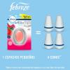 imageFebreze Bathroom Air Freshener OdorFighting Plug In Alternative Air Fresheners for Home and Bathroom and Kitchen Closet Air Fresheners Ocean Scent 4 Count  Packaging May Vary1 Count Pack of 1