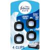 imageFebreze Car Air Freshener Vent Clip Laundry Fresh Scent 07 oz Car Vent Clip Pack of 4Laundry Fresh