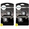 imageFebreze Car Air Freshener Vent Clip Laundry Fresh Scent 07 oz Car Vent Clip Pack of 4NOIR