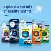 imageFebreze Car Ocean Scent Air Freshener Vent Clip 07 oz Car Vent Clip Pack of 4006 Fl Oz Pack of 8