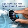 imageFebreze Car Ocean Scent Air Freshener Vent Clip 07 oz Car Vent Clip Pack of 4006 Fl Oz Pack of 8