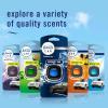 imageFebreze Car Ocean Scent Air Freshener Vent Clip 07 oz Car Vent Clip Pack of 4007 Fl Oz Pack of 4