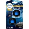 imageFebreze Car Ocean Scent Air Freshener Vent Clip 07 oz Car Vent Clip Pack of 41 Count Pack of 1