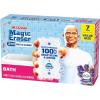 imageMr Clean Magic Eraser Sponge Bathroom Cleaner Soap Scum Shower ampamp Tub Cleaner 2 in 1 Bath 7ctLavender