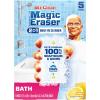 imageMr Clean Magic Eraser Sponge Bathroom Cleaner Soap Scum Shower ampamp Tub Cleaner 2 in 1 Bath 7ctLemon