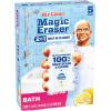 imageMr Clean Magic Eraser Sponge Bathroom Cleaner Soap Scum Shower ampamp Tub Cleaner 2 in 1 Bath 7ctLemon