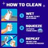 imageMr Clean Magic Eraser Sponge Bathroom Cleaner Soap Scum Shower ampamp Tub Cleaner 2 in 1 Bath 7ctLemon