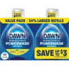 imageDawn Powerwash Lemon Dish Spray Liquid Dish Soap 2 Refills 43 Fl Oz